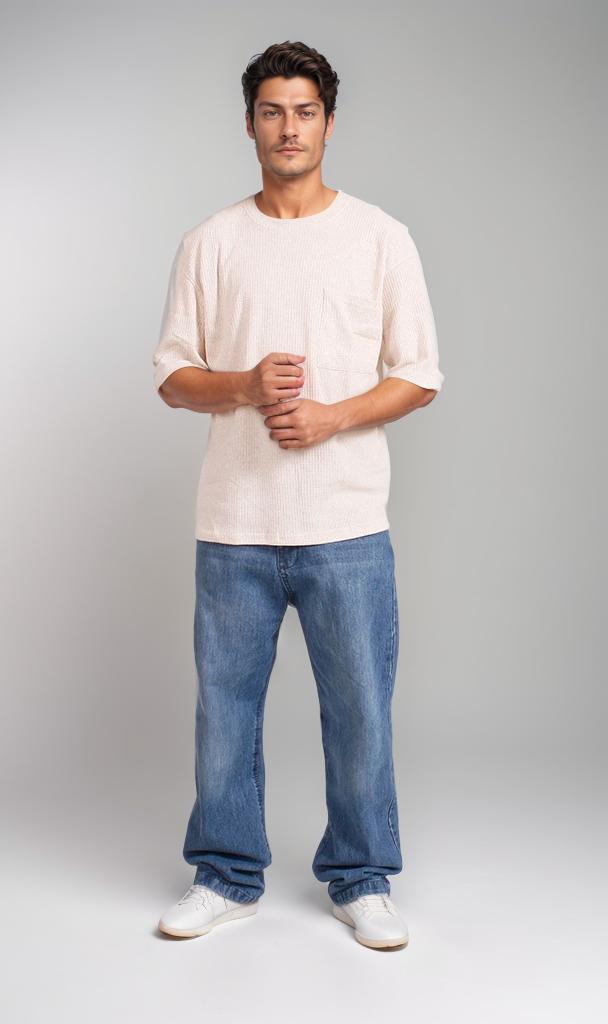 R208539 - Wayvile Pocket T-Shirt - Beige