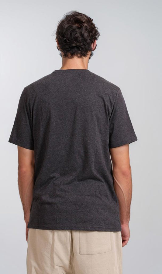 R208590 - Single Jersey Basic T-Shirt - Charcoal