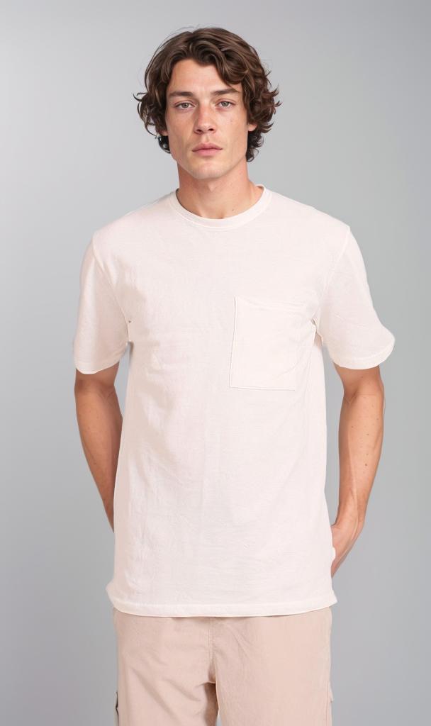 R208742 - Classic Pique Polo Shirt - Off-White