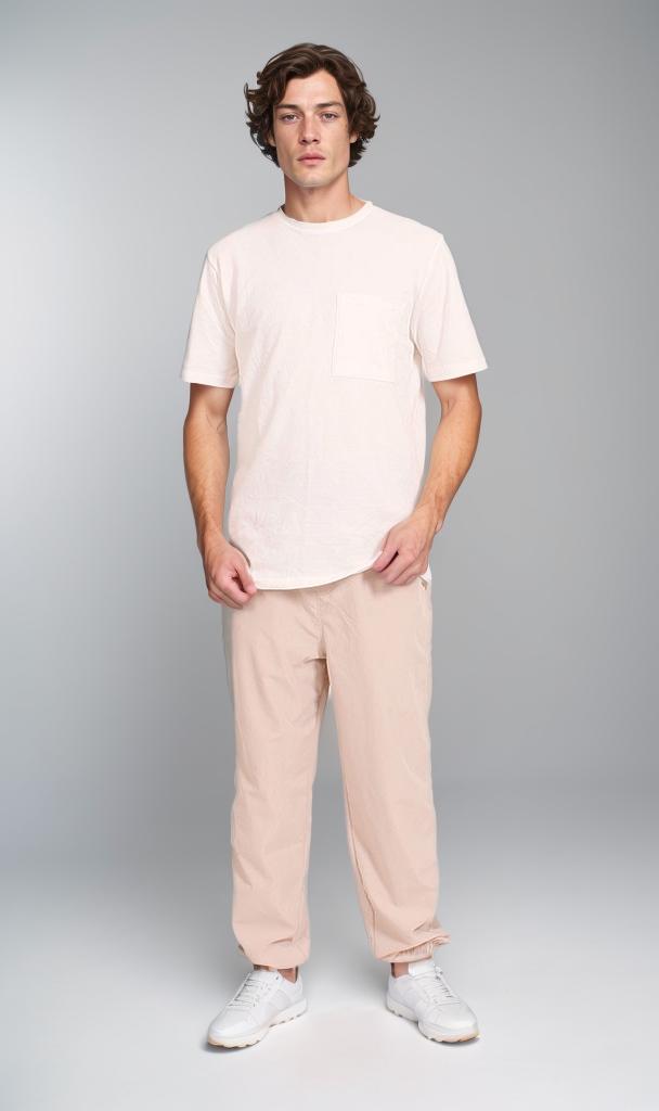 R208742 - قميص بولو بيكيه كلاسيكي - أوف وايت