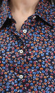 R208771 - Colorful Floral Long Sleeves Shirt - Multicolour