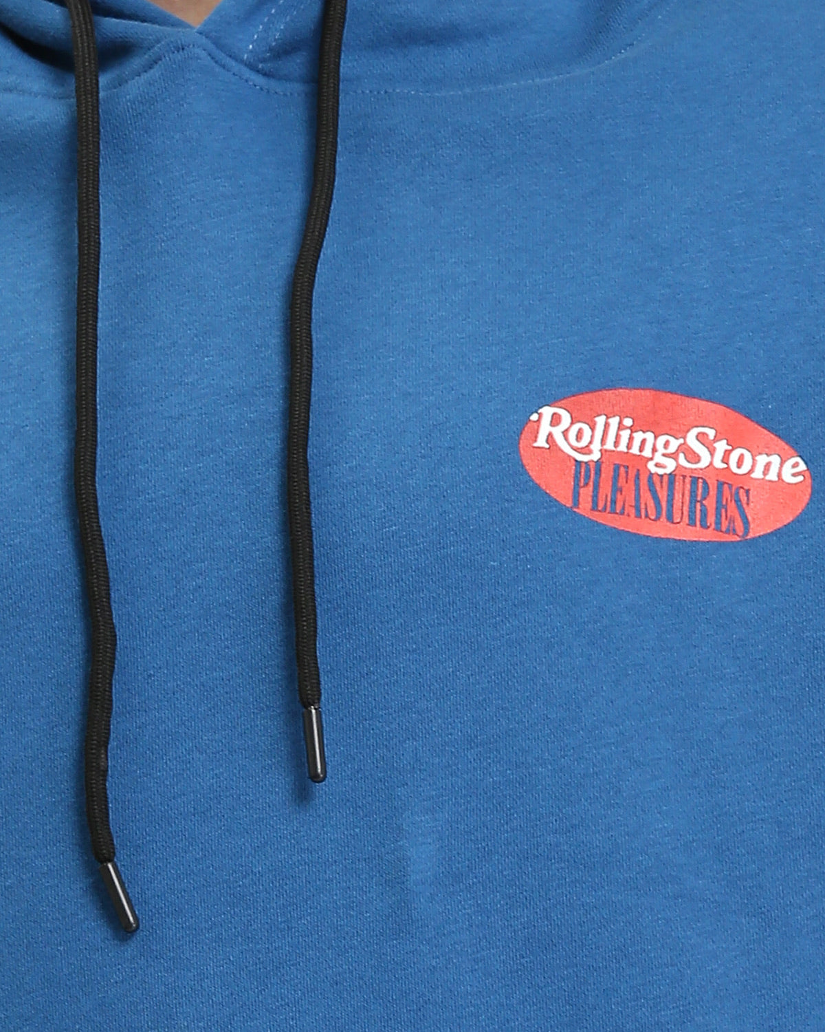 Ravin x Rolling Stone "Media Crew" Oversized Graphic Hoodie – Atlantic Blue - R208841