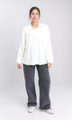R209115 - Solid shirt with Patched Pockets - Off-White