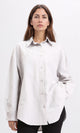 R209119 - Solid Shirt with Front Pockets - Grey