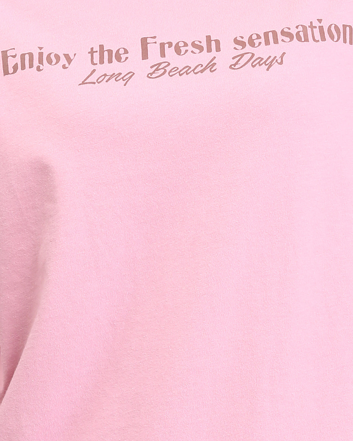Ravin Women's Oversized "Oceanic Life" Graphic T-Shirt — Dusty Pink - R209132