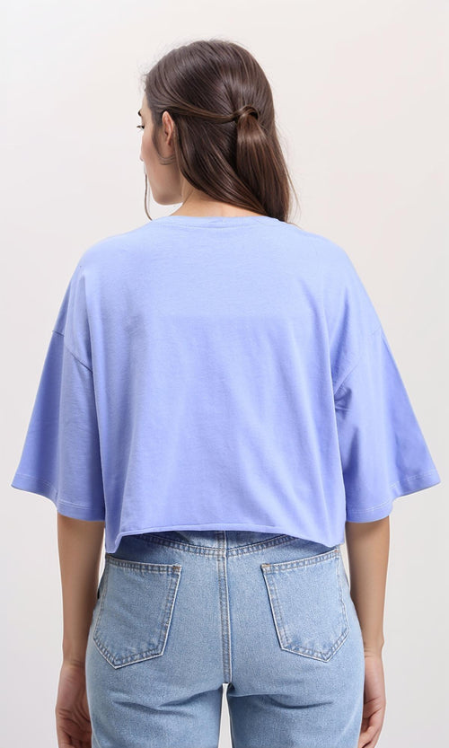 R209147 - "Find a Way" Relaxed Cotton Tee - Lavender