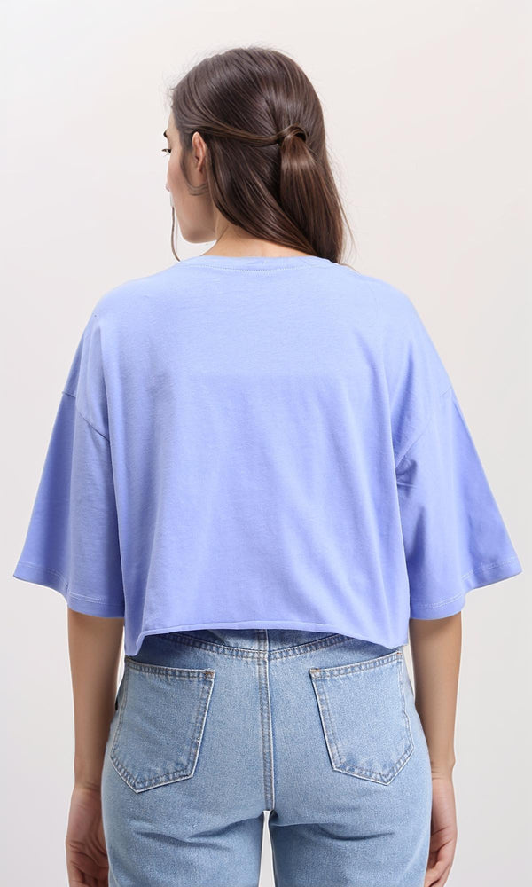 R209147 - "Find a Way" Relaxed Cotton Tee - Lavender