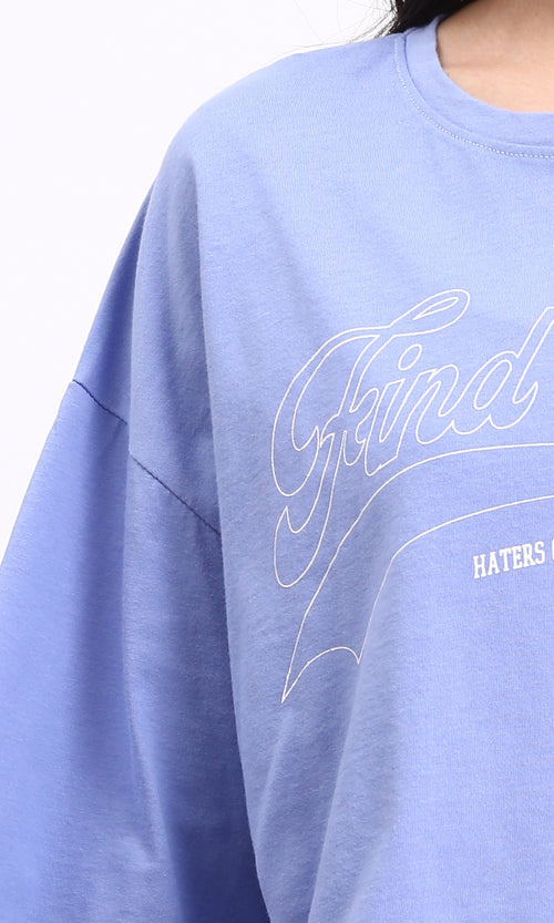 R209147 - "Find a Way" Relaxed Cotton Tee - Lavender