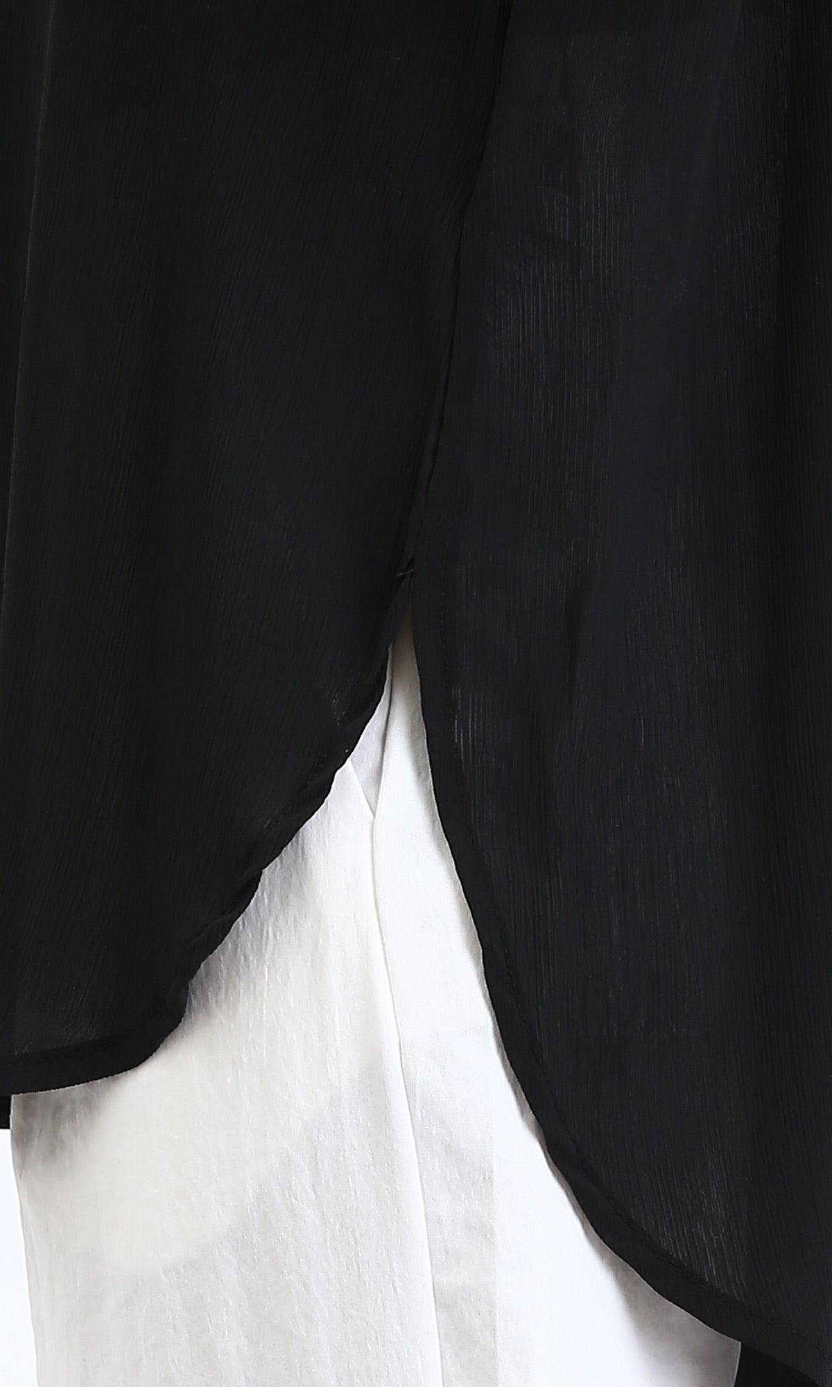 R209211 - Lightweight Long Sleeves Shirt - Black