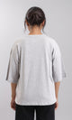 R209226 - Cotton Loose Solid Comfy Tee - Heather Grey
