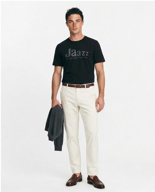 Ravin Men’s "Jaazz" Graphic T-Shirt – New Orleans Festival Edition - Black - R209359