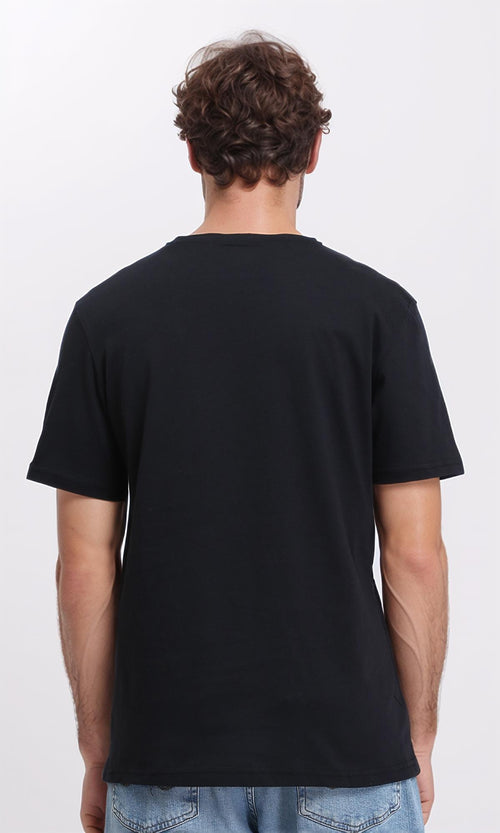 R209366 - "Mountain" Short Sleeves Summer - Black