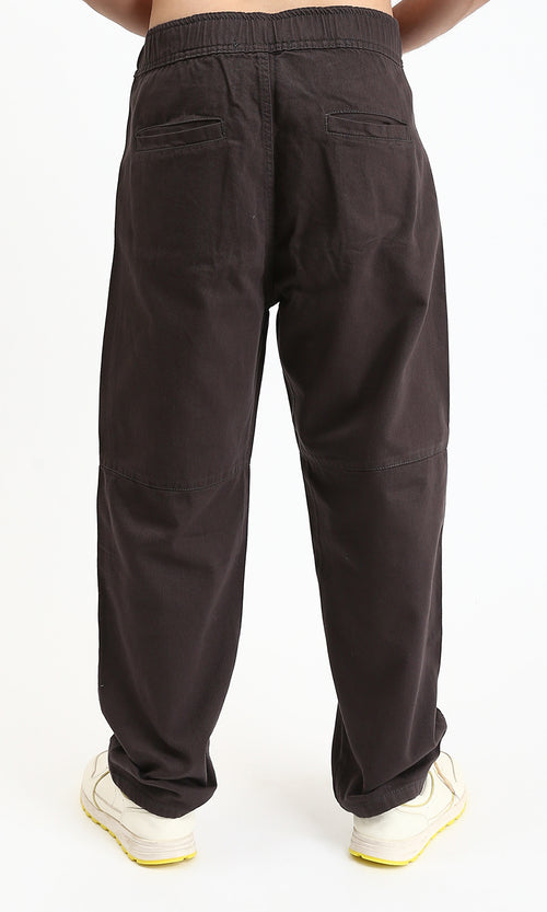 R209807 - Straight Fit Jeans with Pockets - Dark Grey