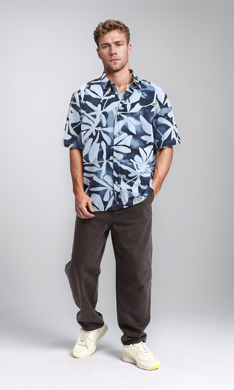 R209807 - Straight Fit Jeans with Pockets - Dark Grey