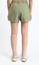 R209923 - Fashionable Shorts with Decorative Belt - Olive
