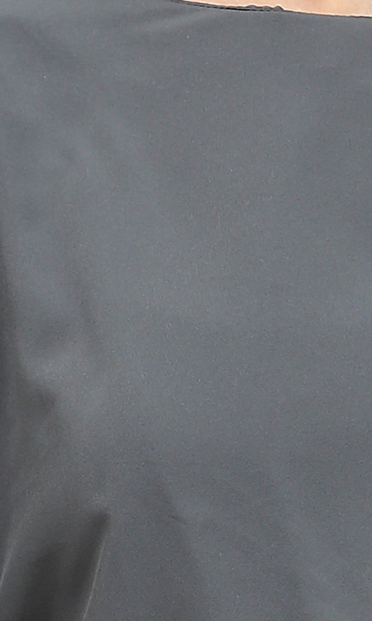 R209926 - Bell Sleeves Solid Casual Blouse - Dark Grey