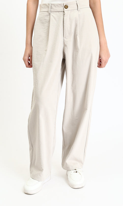 R210025 - Solid Comfy Classic Pants - Ivory