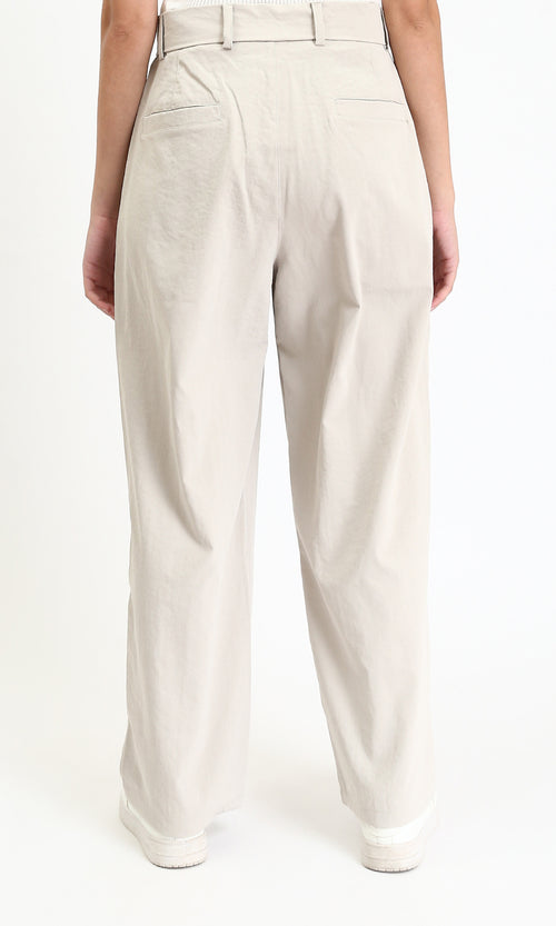 R210025 - Solid Comfy Classic Pants - Ivory