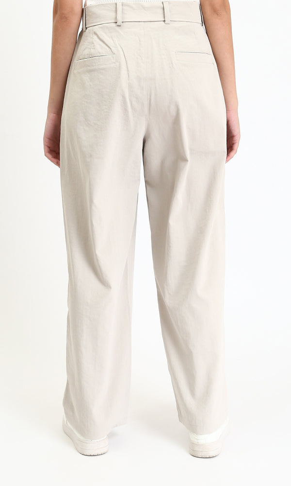 R210025 - Solid Comfy Classic Pants - Ivory