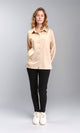 R210027 - Long Sleeves Shirt with Classic Collar - Light Gold