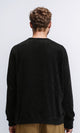 R210100 - Crew Neck Comfort Slip On Sweatshirt - Heather Black