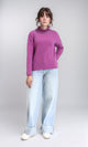 R210364 - Long Sleeves Coziness Soft Pullover - Magenta