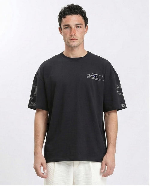 Men's Oversized "2666" Graphic T-Shirt - Elevated Street Collection