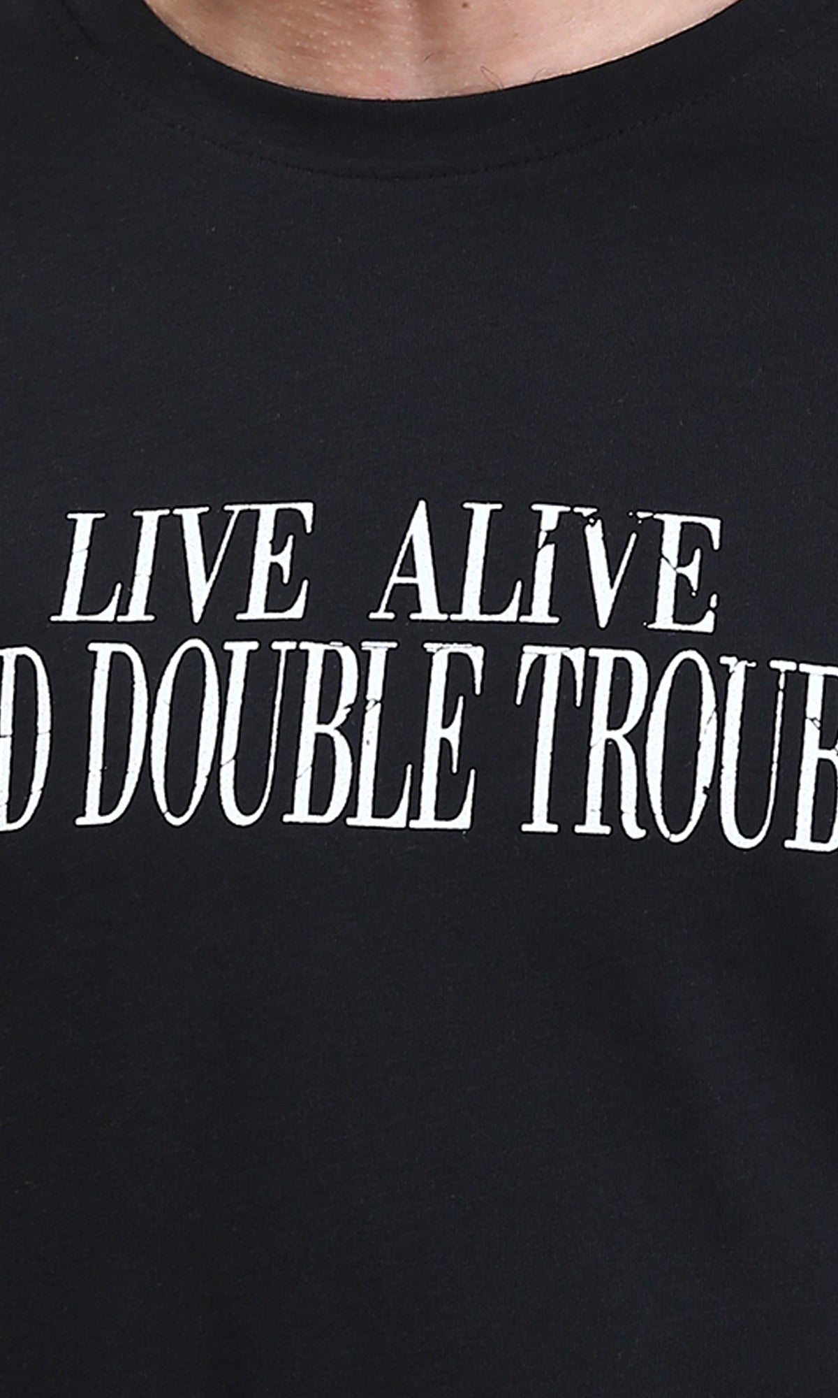Ravin | Stevie Ray Vaughan "Live Alive" Oversized Graphic Tee - R210530