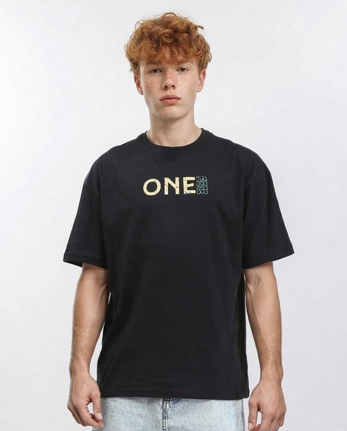 � One Piece Men's Gear 5 Luffy Oversized Graphic T-Shirt - Black
