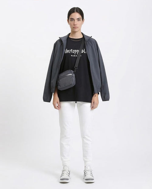 Ravin "Unstoppable" Oversized Graphic T-Shirt – Black - R210549