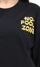 R210553 - "No Fools" Cotton Summer Tee - Black