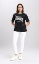 R210563 - "Wonder" Cotton Regular Tee - Black