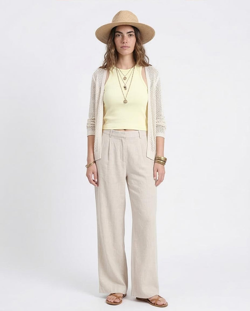 Ravin Women's Ribbed Racerback Tank Top – Lemon Yellow - R210673