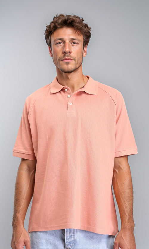 R210780 - Short Sleeves Solid Polo Shirt - Dark Simon