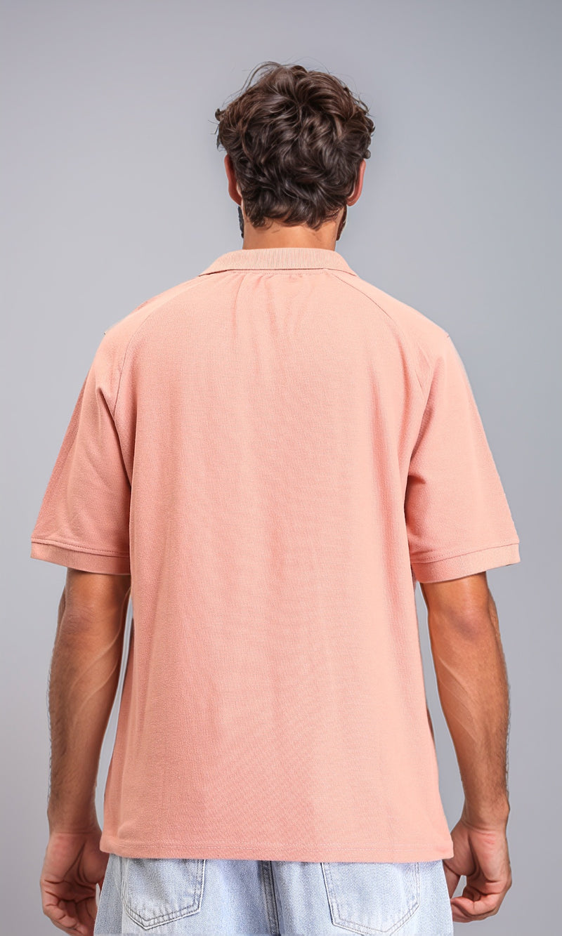 R210780 - Short Sleeves Solid Polo Shirt - Dark Simon