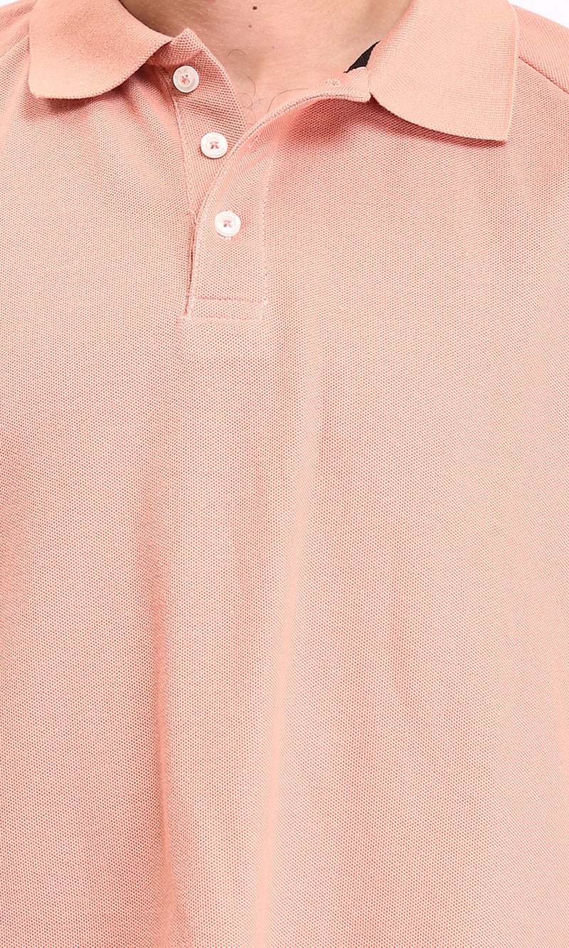 R210780 - Short Sleeves Solid Polo Shirt - Dark Simon