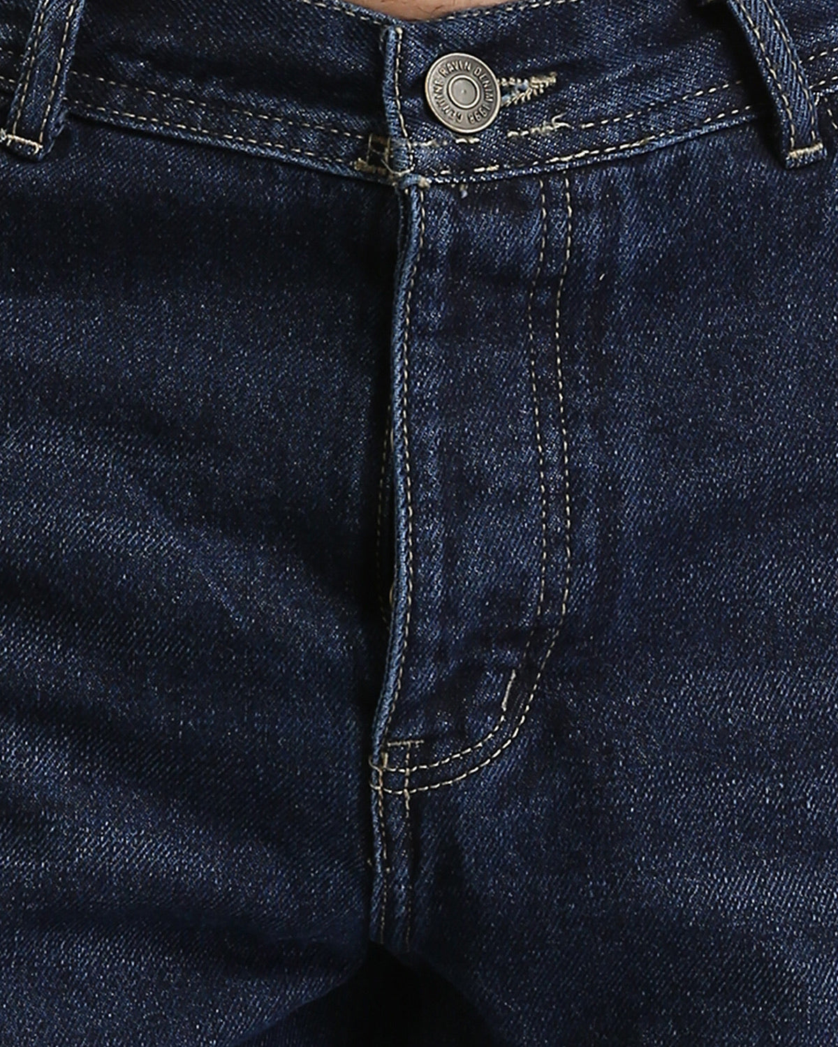 Ravin Men's Deep Indigo Straight-Fit Essential Jeans- Navy Blue - R210838