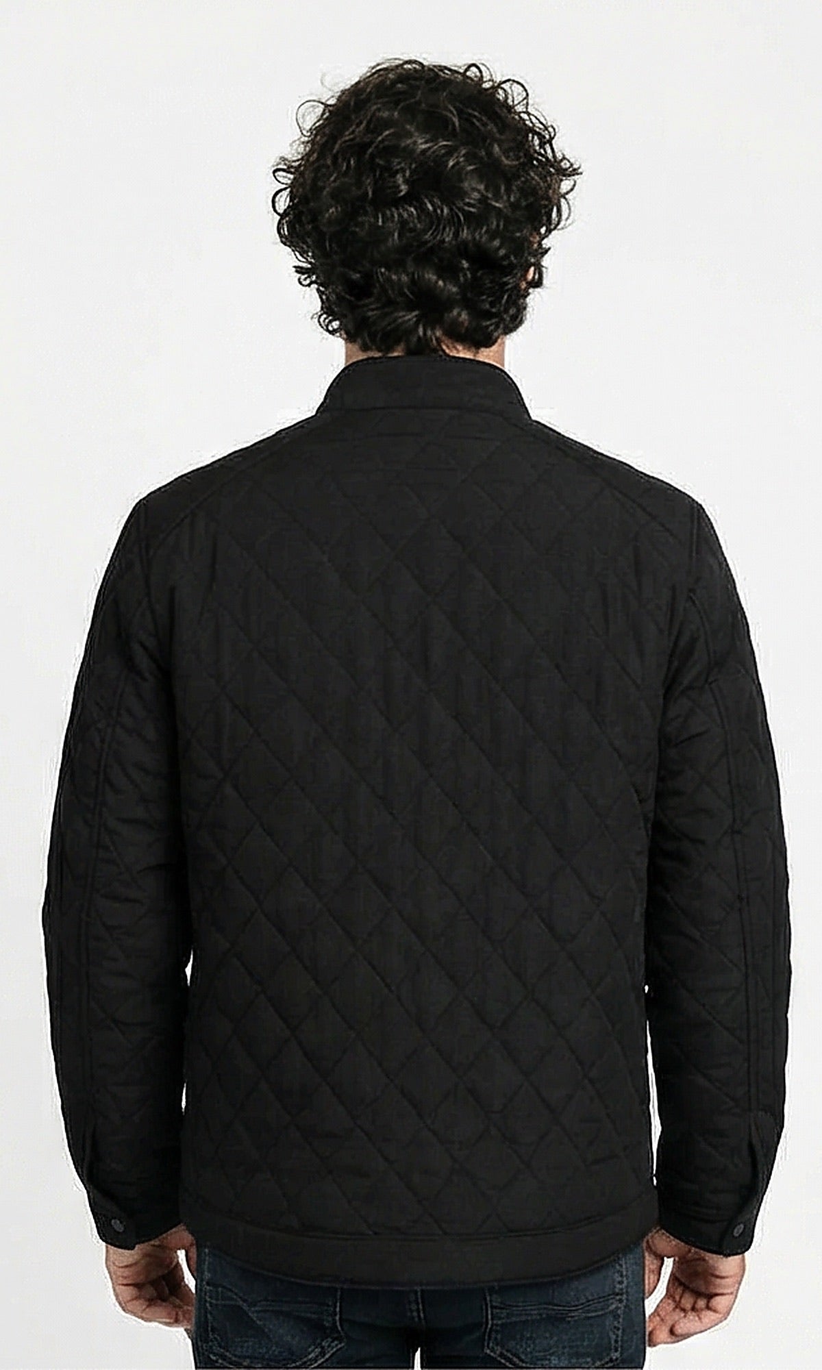 Ravin Men's Black Quilted Zip-Up Jacket