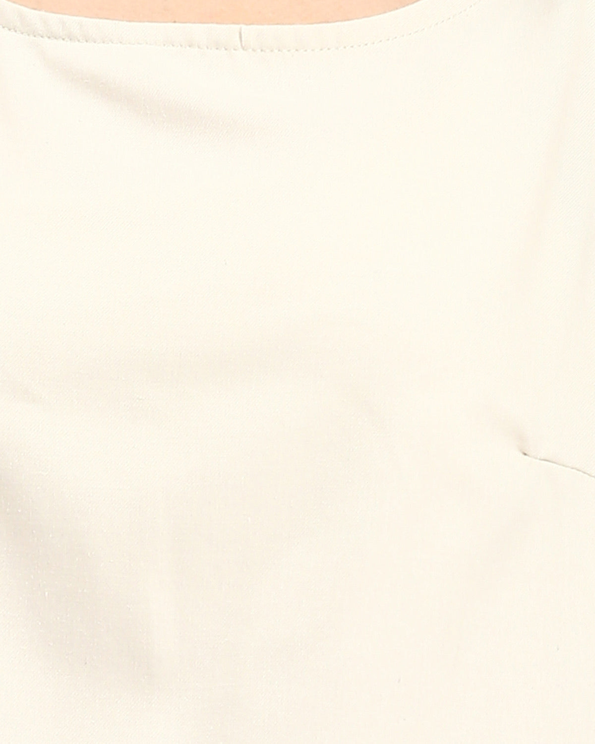 Ravin Minimalist Sleeveless Woven Shell Top with Back Keyhole – Ivory - R211290