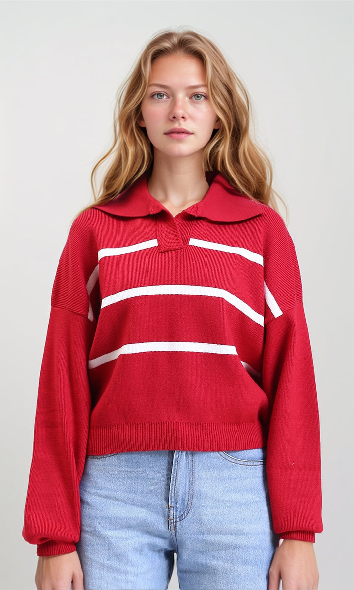 Women's Pullover - Red