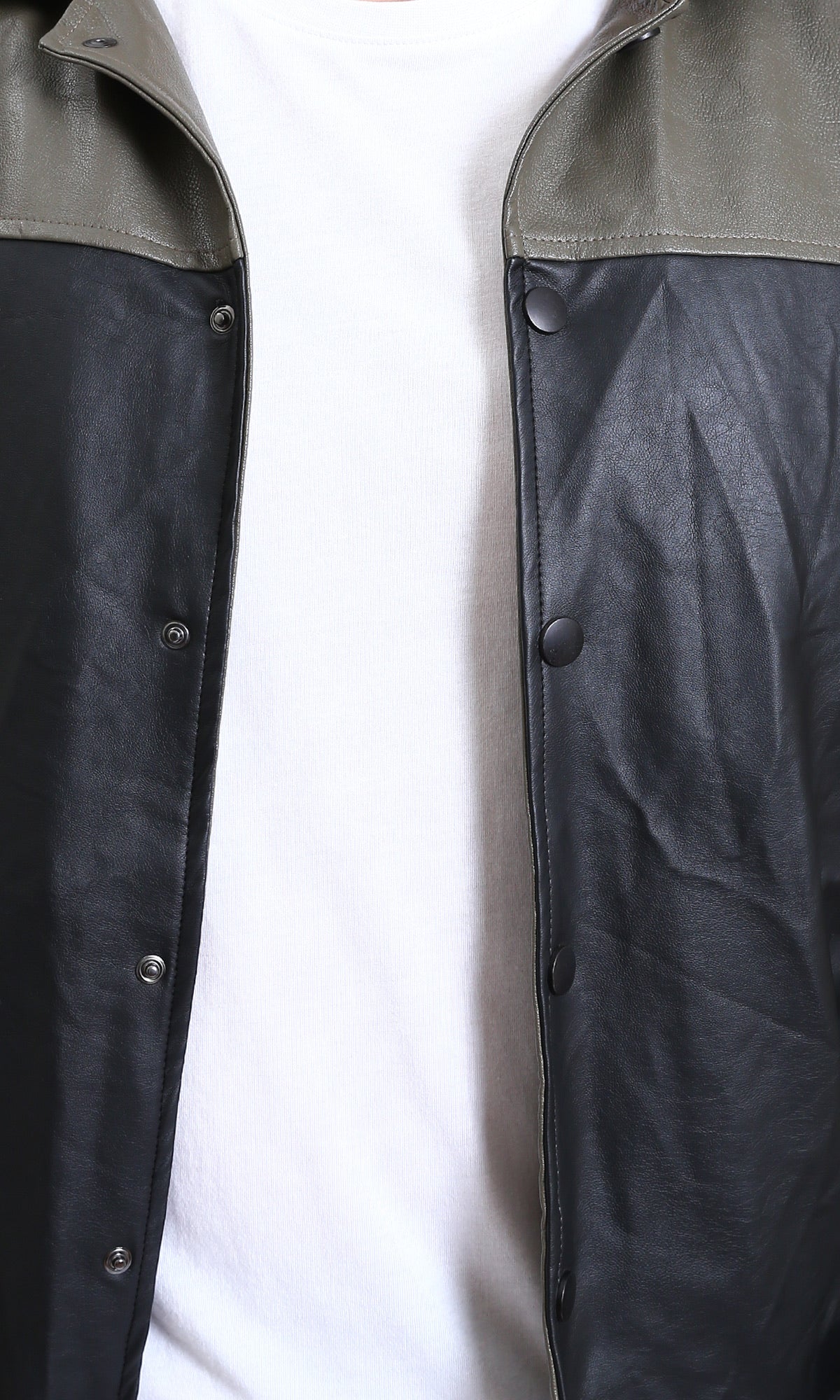 Black Denim Jacket - Casual Cotton Coat with Pockets for Men