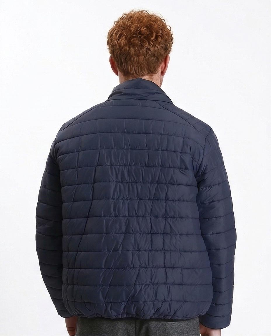 Ravin Men's Puffer Jacket - Stay Warm and Stylish in Navy - R211819