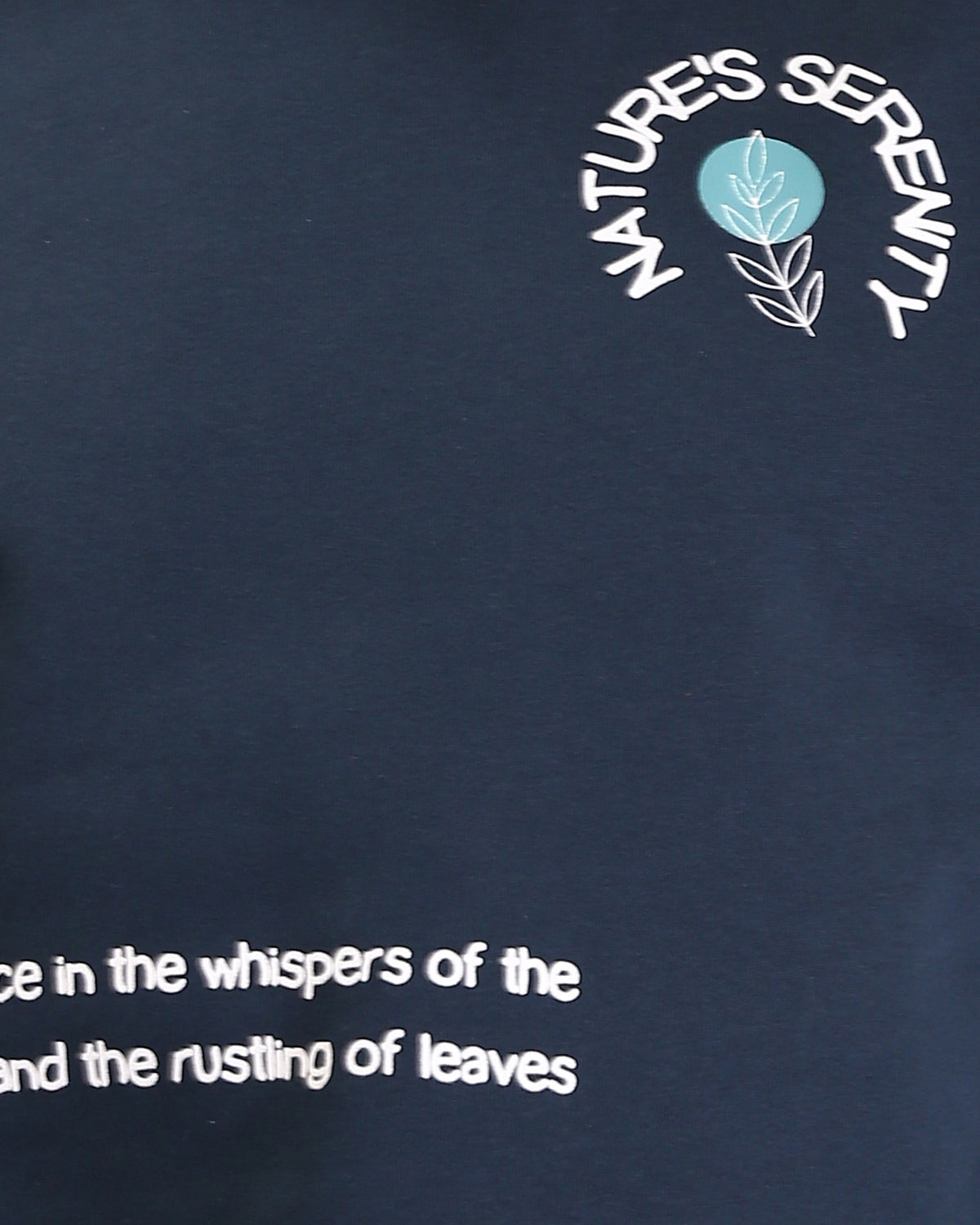 Ravin Nature's Serenity Relaxed Graphic Sweatshirt – Navy - R212201