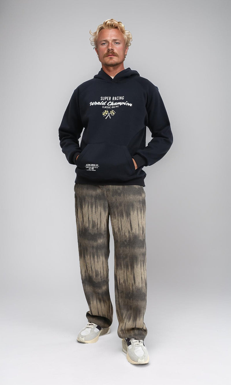 R212206 - Slip On Comfy Drawstring Hoodie - Black