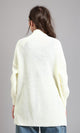 R212644 - Open Neckline Knitted Cardigan - Off-White