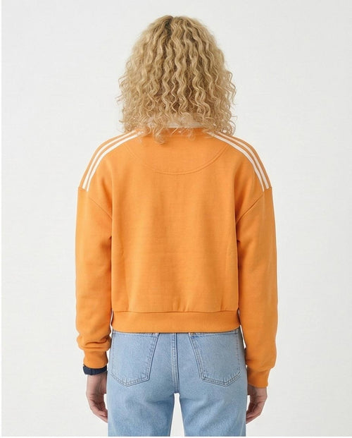Ravin - "Paris" Sweatshirt with Lined Shoulders - Light Orange - R212668