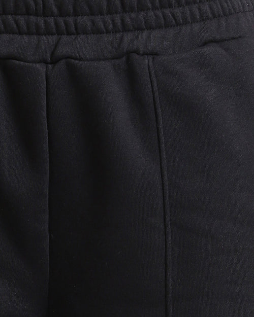 بنطال رياضي نسائي بقصة مريحة بجيوب من ريفين - أسود - R212680