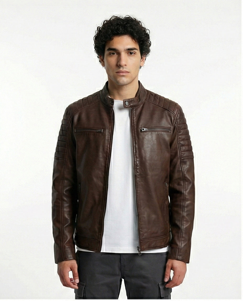Men's Jacket - Brown