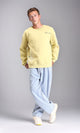 R213120 - Crew Neck Comfort Slip On Sweatshirt - Yellow Green