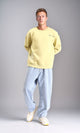 R213120 - Crew Neck Comfort Slip On Sweatshirt - Yellow Green